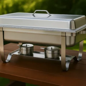 Chafing dish professionnel pour buffet et réception en Martinique