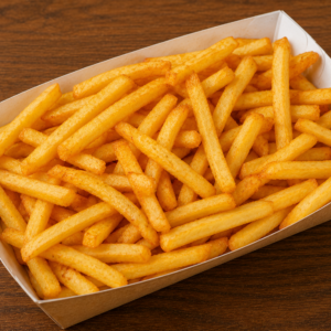 Barquette de frites croustillantes maison Martinique