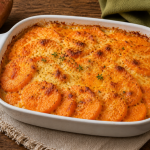 Gratin de patate douce fait maison Martinique